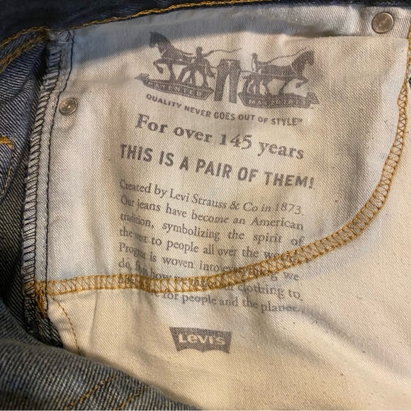 Levi’s 550 Relaxed Fit  Jeans -‎ Size 40x30 - Picture 5 of 6